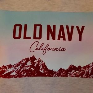 Old Navy CALIFORNIA pink hoodie